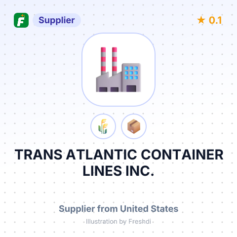 TRANS ATLANTIC CONTAINER LINES, INC. – summary card, no photo uploaded yet