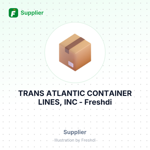 TRANS ATLANTIC CONTAINER LINES, INC – summary card, no photo uploaded yet