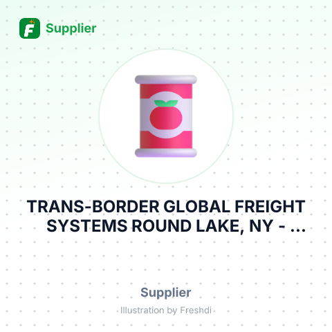 TRANS-BORDER GLOBAL FREIGHT SYSTEMS ROUND LAKE, NY – summary card, no photo uploaded yet