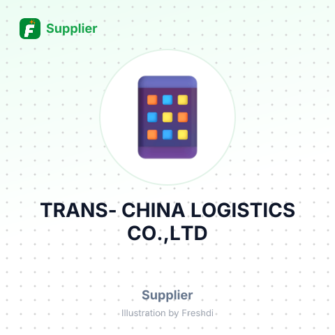 TRANS- CHINA LOGISTICS CO.,LTD – summary card, no photo uploaded yet