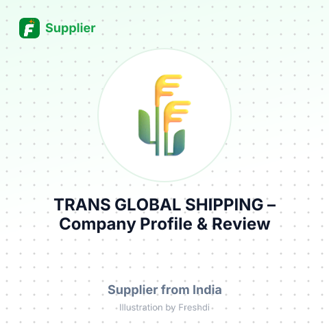 TRANS GLOBAL SHIPPING – summary card, no photo uploaded yet