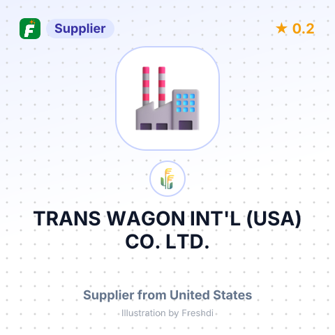 TRANS WAGON INT'L (USA) CO., LTD. – summary card, no photo uploaded yet