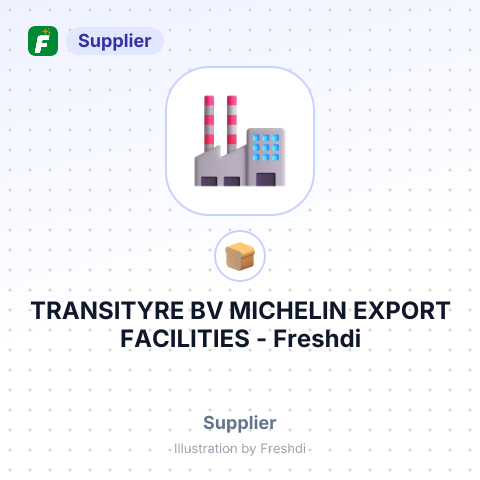 TRANSITYRE BV MICHELIN EXPORT FACILITIES – summary card, no photo uploaded yet