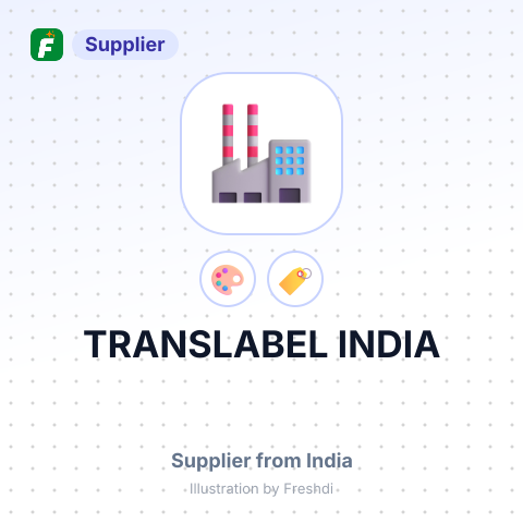 TRANSLABEL INDIA – summary card, no photo uploaded yet
