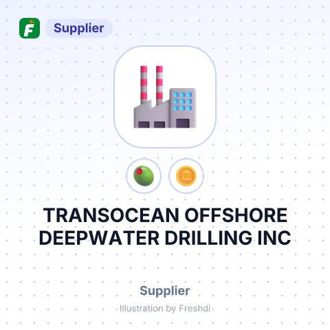 TRANSOCEAN OFFSHORE DEEPWATER DRILLING INC – summary card, no photo uploaded yet