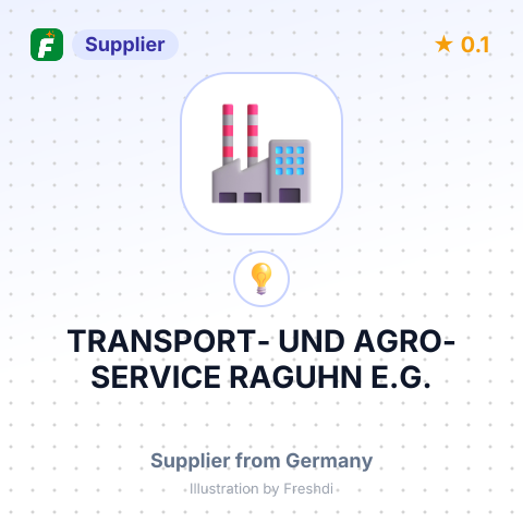 TRANSPORT- UND AGRO-SERVICE RAGUHN E.G. – summary card, no photo uploaded yet