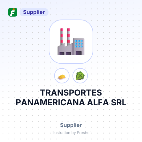 TRANSPORTES PANAMERICANA ALFA SRL – summary card, no photo uploaded yet