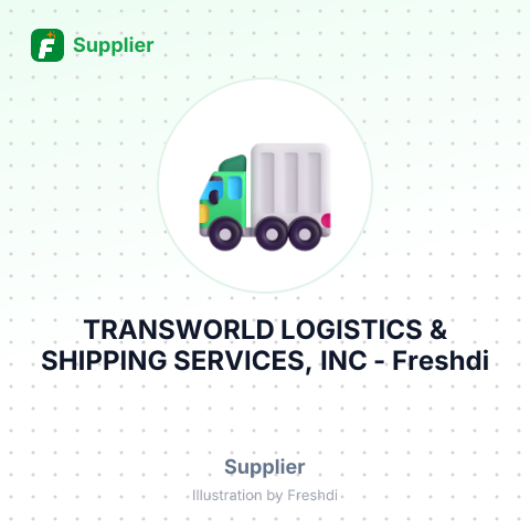 TRANSWORLD LOGISTICS & SHIPPING SERVICES, INC – summary card, no photo uploaded yet