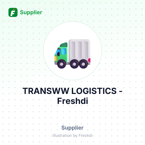 TRANSWW LOGISTICS – summary card, no photo uploaded yet