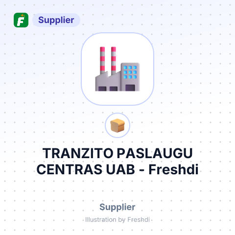 TRANZITO PASLAUGU CENTRAS UAB – summary card, no photo uploaded yet