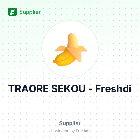 TRAORE SEKOU – summary card, no photo uploaded yet