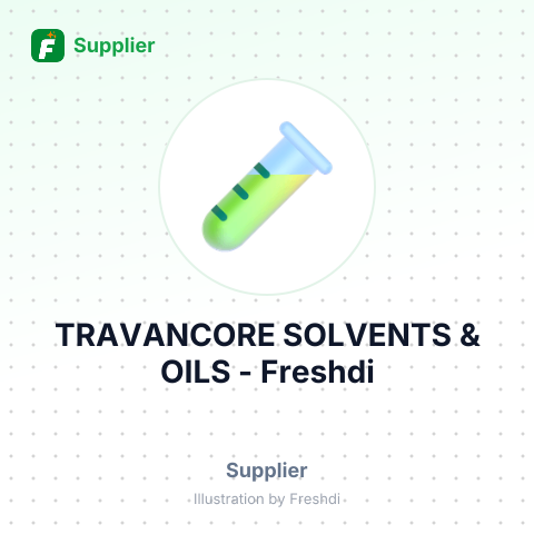 TRAVANCORE SOLVENTS & OILS – summary card, no photo uploaded yet