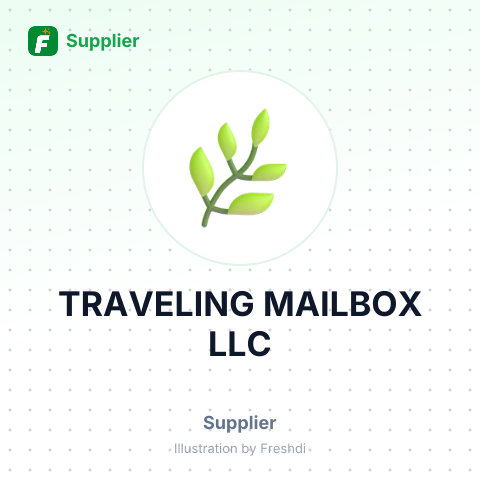 TRAVELING MAILBOX LLC – summary card, no photo uploaded yet