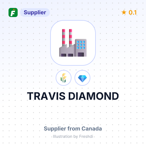 TRAVIS DIAMOND – summary card, no photo uploaded yet