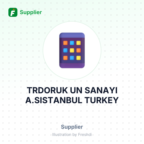 TRDORUK UN SANAYI A.SISTANBUL TURKEY – summary card, no photo uploaded yet