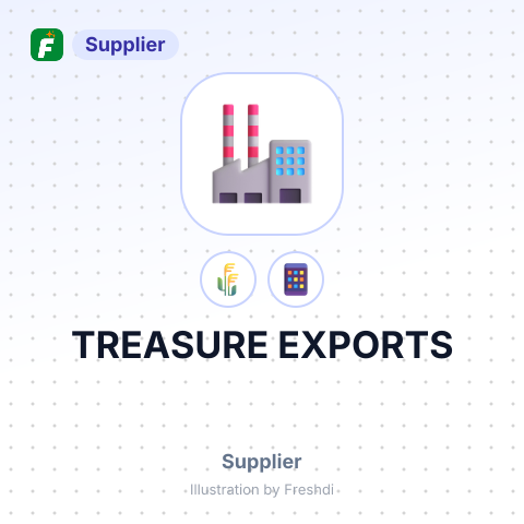 TREASURE EXPORTS – summary card, no photo uploaded yet