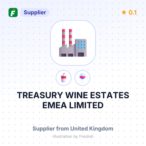 TREASURY WINE ESTATES EMEA LIMITED – summary card, no photo uploaded yet