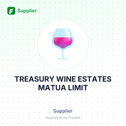TREASURY WINE ESTATES MATUA LIMIT – summary card, no photo uploaded yet