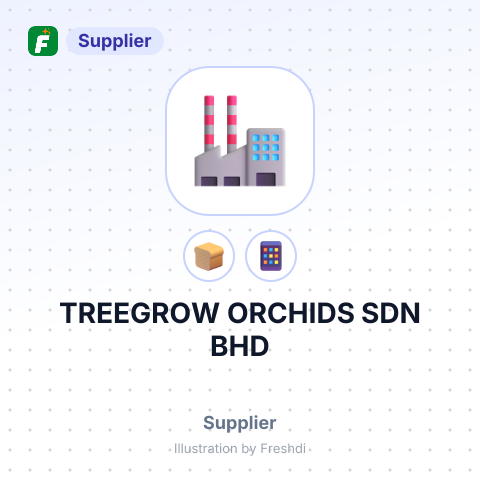 TREEGROW ORCHIDS SDN BHD – summary card, no photo uploaded yet