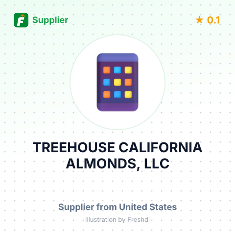 TREEHOUSE CALIFORNIA ALMONDS, LLC – summary card, no photo uploaded yet