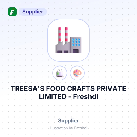 TREESA'S FOOD CRAFTS PRIVATE LIMITED – summary card, no photo uploaded yet