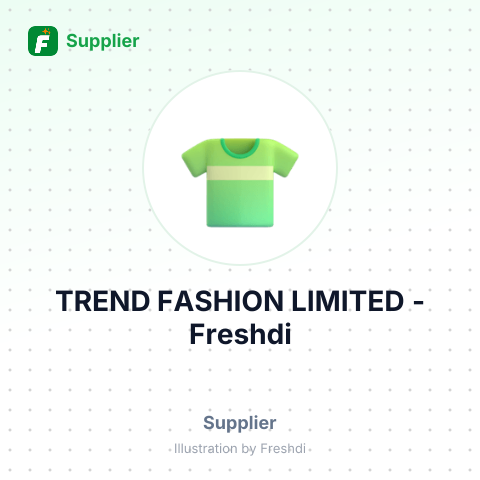 TREND FASHION LIMITED – summary card, no photo uploaded yet