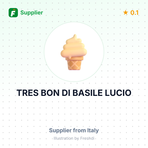 TRES BON DI BASILE LUCIO – summary card, no photo uploaded yet