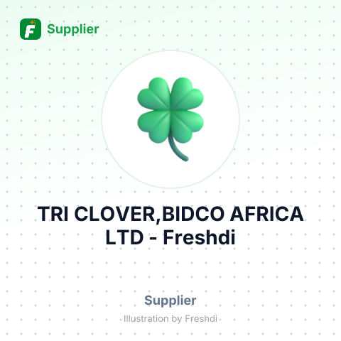 TRI CLOVER,BIDCO AFRICA LTD – summary card, no photo uploaded yet