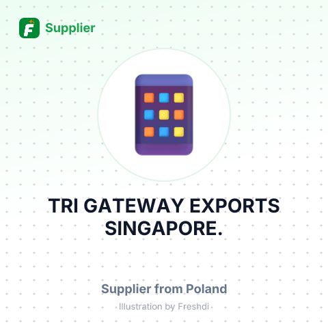 TRI GATEWAY EXPORTS SINGAPORE. – summary card, no photo uploaded yet