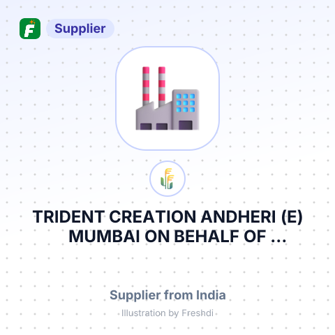 TRIDENT CREATION ANDHERI (E) MUMBAI ON BEHALF OF WASSUMULLUS CO CO FZE DUBAI UNITED ARAB EMIRATES – summary card, no photo uploaded yet