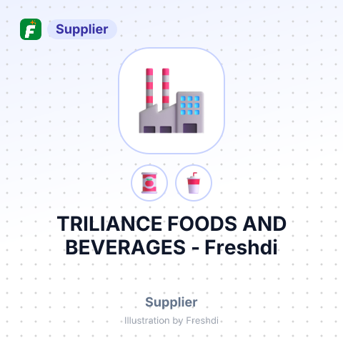 TRILIANCE FOODS AND BEVERAGES – summary card, no photo uploaded yet