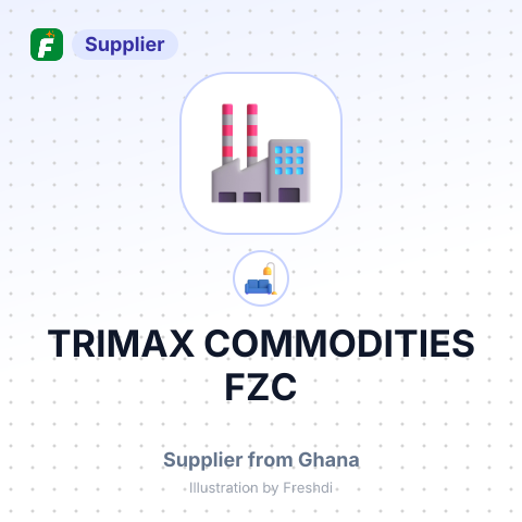 TRIMAX COMMODITIES FZC – summary card, no photo uploaded yet