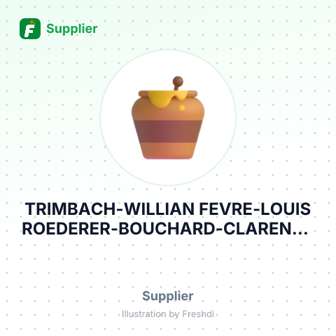 TRIMBACH-WILLIAN FEVRE-LOUIS ROEDERER-BOUCHARD-CLARENCE – summary card, no photo uploaded yet