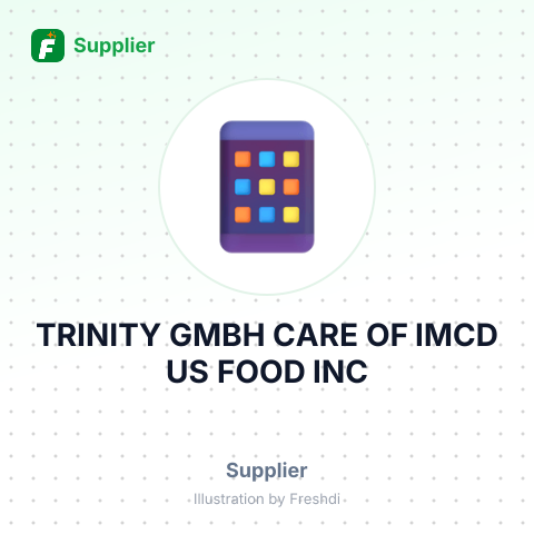 TRINITY GMBH CARE OF IMCD US FOOD INC – summary card, no photo uploaded yet