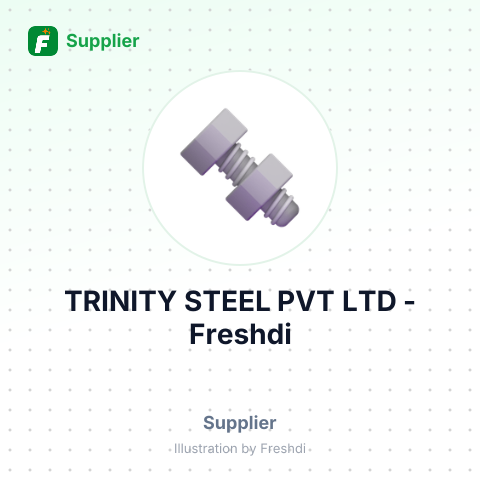 TRINITY STEEL PVT LTD – summary card, no photo uploaded yet