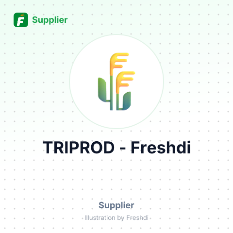 TRIPROD – summary card, no photo uploaded yet