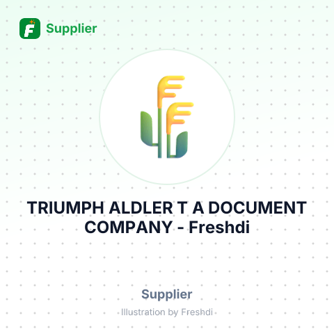 TRIUMPH ALDLER T A DOCUMENT COMPANY – summary card, no photo uploaded yet