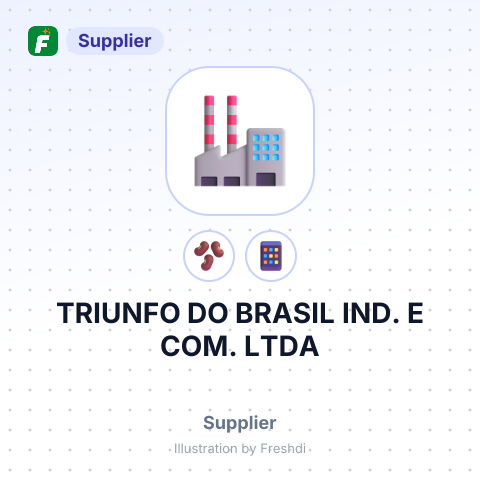 TRIUNFO DO BRASIL IND. E COM. LTDA – summary card, no photo uploaded yet
