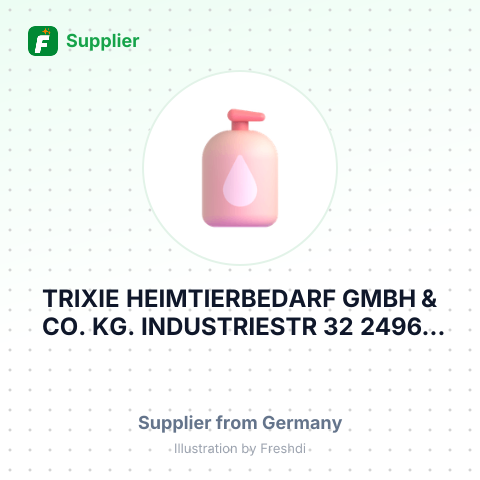 TRIXIE HEIMTIERBEDARF GMBH & CO. KG. INDUSTRIESTR 32 24963 TARP GERMANY – summary card, no photo uploaded yet