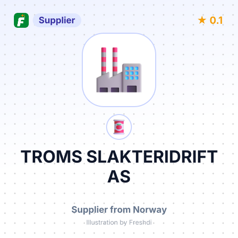 TROMS SLAKTERIDRIFT AS – summary card, no photo uploaded yet