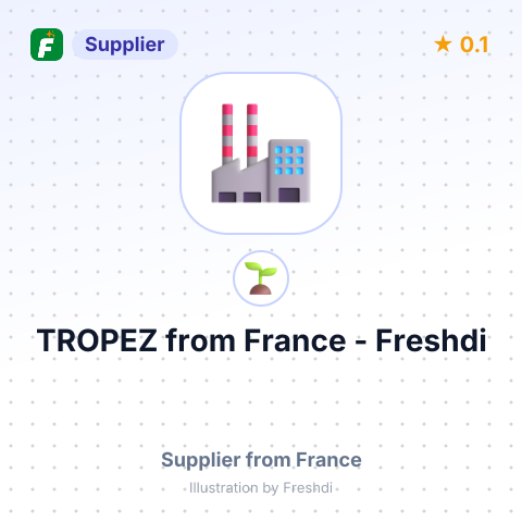 TROPEZ – summary card, no photo uploaded yet