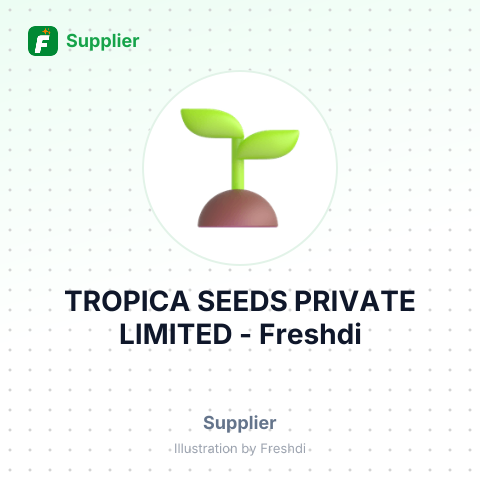 TROPICA SEEDS PRIVATE LIMITED – summary card, no photo uploaded yet