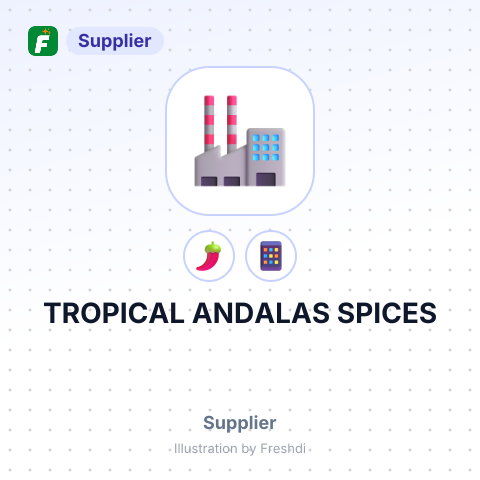 TROPICAL ANDALAS SPICES – summary card, no photo uploaded yet