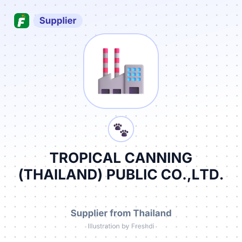 TROPICAL CANNING (THAILAND) PUBLIC CO.,LTD. – summary card, no photo uploaded yet