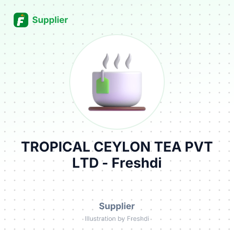 TROPICAL CEYLON TEA PVT LTD – summary card, no photo uploaded yet