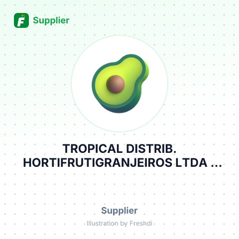 TROPICAL DISTRIB. HORTIFRUTIGRANJEIROS LTDA – summary card, no photo uploaded yet