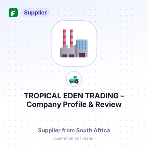 TROPICAL EDEN TRADING – summary card, no photo uploaded yet