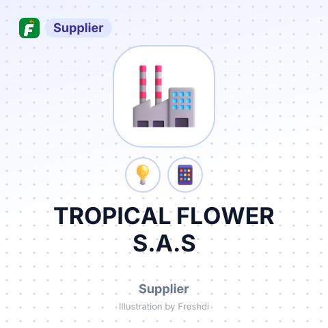 TROPICAL FLOWER S.A.S – summary card, no photo uploaded yet