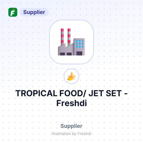 TROPICAL FOOD/ JET SET – summary card, no photo uploaded yet