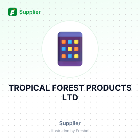 TROPICAL FOREST PRODUCTS LTD – summary card, no photo uploaded yet